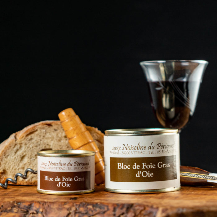 noiseline du Périgord Bloc de foie gras d'oie-